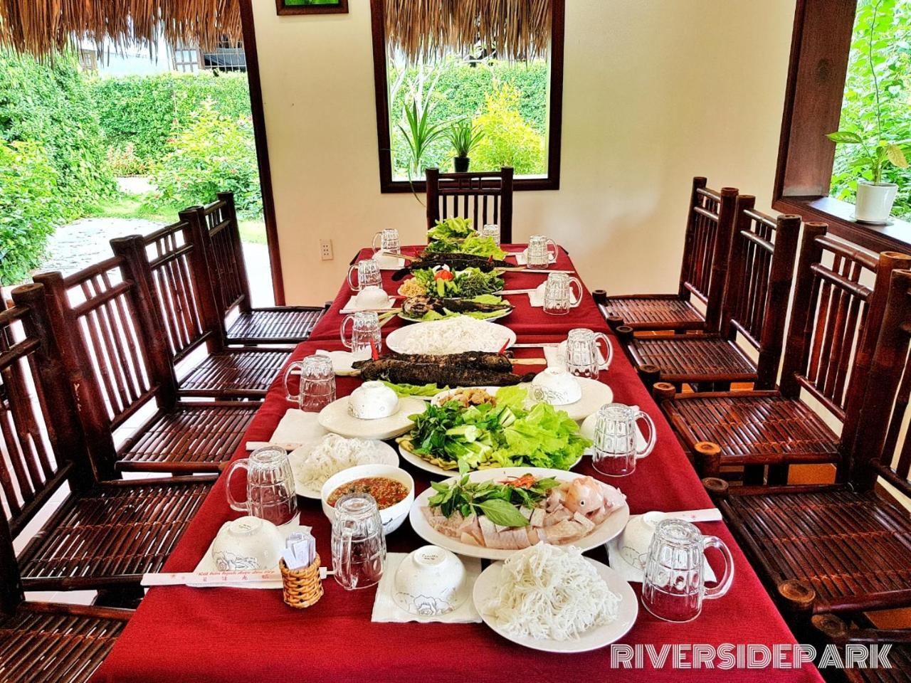 Riverside Park Eco Resort Vĩnh Long Eksteriør billede